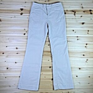 BDG Urban Outfitters Pants Womens 2 Cream Wide Leg Corduroy High Rise Trousers